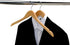 Quality Semi Curved Wooden Suit Hangers, 20-Pack Smooth Finish Solid Wood Coat Hanger with Swivel Hook, Jacket, Pant, Dress Clothes Hangers (Natural, 20)
