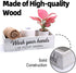 CuffUp Bathroom Decor Box,2 Sides of Funny Signs Farmhouse Bathroom Decor Toilet Paper Holder Rustic Farmhouse Home Decor for Livingroom Kitchen,Counter Table Decor (One Box)