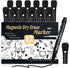 Magnetic Dry Erase Markers Fine Point - 12 Pack White board Markers with Eraser Cap for Kids, Black Low Odor Erasable Ultra Fine Tip Dry Erase Whiteboard Markers - School & Office Supplies