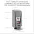 GOJO PRO TDX 5000 Push-Style Dispenser, Gray, for 5000 mL GOJO PRO TDX Hand Cleaner/Hand Soap Refills (Pack of 1) - 7500-01