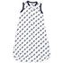 Hudson Baby Unisex Baby Interlock Cotton Sleeveless Sleeping Bag, Wildflower