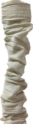 Royal Designs, Inc. CC-1-LB Beige Cord & Chain Cover 4' Linen Fabric Touch Fastener, Linen Beige