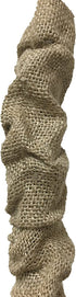 Royal Designs, Inc. CC-19-BL Burlap Cord & Chain Cover 4' Burlap Material Touch Fastener, Burlap