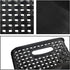 Morcte Black Plastic Storage Basket Bins Organizer, 4-Pack