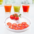 Fruit Roll Dehydrator Sheets Round Dehydrator Sheets White Fruit Roll Sheets for Fruit Roll Dried Fruit Leather Meat Beef Christmas Birthday Party Home Kitchen Bakery Use, 12.2 Inch (4)
