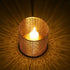 Metal Candle Holders Set of 3 Gold Pillar Candle Holder Tea Light Hurricane Votive Candle Holders for Wedding Decor, Home Decor, Birthday Decor, Party Decor, Window sash Pattern