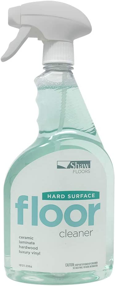 Shaw Floors Hard Surface Floor Cleaner for Ceramic Laminate Hardwood and Luxury Vinyl 32 Fl Oz Spray