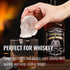 HAVOER Extra Large 3D Skull Ice Cube Mold - Flexible Silicone Skull Ice Maker Mold for Whiskey - 4 Cavity Skull Ice Cube Tray with Funnel - Skull Mold for Baking, Chocolate, Candy and Resin