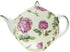Gracie China Tea Bag Caddy Holder, Set of 4 (Rose Chintz)
