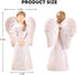 SWEETCOLD Guardian Angel Figurines, Angel of Prayer, Sympathy Gift, Encouragement Gifts for Women, Memorial Collectible Figurines, Home Decor Gift to Show Love, Friendship, Gratitude