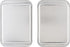 Nordic Ware 3 Piece Naturals Compact Grill and Bake Set, Silver