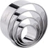 Cookie Cutter Set, 4 Pc. Kit, Measuring 2'', 3'', 4'' and 5'', Round Metal Baking Rings for Pastry, Biscuits, and Dough Cutting, Heavy Duty and Reusable, Multiple Sizes