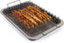 EaZy MealZ Bacon Rack & Tray Set | Specialty Tray and Grease Catcher | Even Cooking | Non-Stick | Healthy Cooking | Quality Material | Customized Cooking Experience (Medium, Gray)
