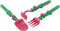Constructive Eating Made in USA Set of 3 Garden Fairy Utensils for Toddlers, Infants, Babies and Kids - Made With Materials Tested for Safety