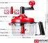 KEOUKE Onion Chopper Food Chopper- Hand Crank Food Processor Chops chili, Vegetable, Nuts, Fruits, Salad with a Egg Separator
