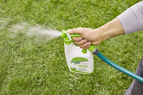 Scotts Turf Builder Starter Food for New Grass Ready-Spray, 32 oz.