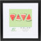 FrameWorks 12x12" mat to 8x8" Classic Wooden Picture Frames Tempered Glass / Black / 2-Pack