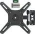 Full Motion TV Monitor Wall Mount TV Bracket Swivels Tilts Extension Rotation for Most 14-42 Inch LED LCD Flat Screen TVs & Monitors with Articulating Arms, Max VESA 200x200mm, up to 33 lbs. ELIVED