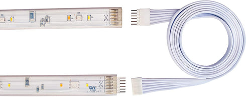 Litcessory Extension Cable for Philips Hue Lightstrip Plus (10ft, 1 Pack, White - Standard 6-PIN V3)