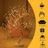 MEETYOU Tabletop Bonsai Tree Lights, DIY LED Artificial Tree Lamp ,Battery/USB Operated Night Light for Room Decor, Home Decor,Bedroom, Wedding,Christmas, (Warm White, 108 LED Sliver )