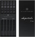 5 Pairs Japanese Fiberglass Chopsticks, GLAMFIELDS Reusable Chop sticks Dishwasher Safe, Non-slip, 9 1/2 inches - Gift Set Black