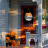 TURNMEON 10 LED Lighted Fall Welcome Sign Wreath for Front Door,Maple Leaves Wooden Hanging Sign Battery Operated Autumn Harvest Thanksgiving Fall Decoration Wall Porch Indoor Outdoor Home(Warm White)