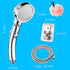 Shower Head,The third generation Hand Shower,shower head,Angle adjustable Increase Pressure and Save Water,Equipped with Explosion-proof Encryption Hose and Shower Head Bracket
