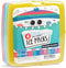 Fit & Fresh Cool Slim Reusable Ice Packs Boxes, Lunch Bags and Coolers, Set of 4, Multicolored, 4 Pack