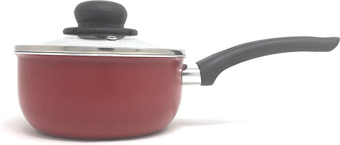 RAVELLI Italia Linea 10 Non Stick Saucepan with a lid, 1 Quart