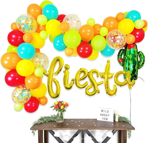 Cactus Party Decorations - 86 Pack Latex Balloons Cactus Balloon Garland Strip Set for Llama Party Supplies, Cactus Birthday Party, Cactus Baby Shower Decorations, Fiesta Party Decorations (First)