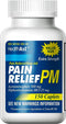 HealthA2Z® Extra Strength Pain Relief PM | 150 Caplets | Acetaminophen 500mg | Diphenhydramine 25mg | Pain Reliever & Nighttime Sleep Aid | Non-Habit Forming | Compare to Tylenol PM Active Ingredient
