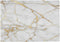 One Bear Marble Placemats White and Gold Texture Placemat Table Mats Non Slip Heat Resistant Placemats for Dining Table Kitchen Holiday Party Set of 6