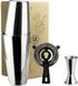 PG Boston Cocktail Kit - 4PC Premium Stainless Steel Shaker Set - 30oz Gloss Finish 2-Piece Shaker with Cocktail Strainer and Double Jigger