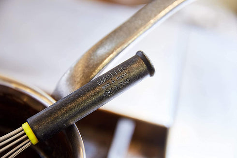 Matfer Bourgeat Piano Whisk with Exoglass Handle, 10", Professional Stainless Steel Wire Kitchen Whisk