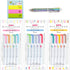 Zebra Mild liner 15 Color Set - Double-Sided Highlighter Pens