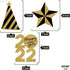 Happy New Years Hanging Decorations 2022 - Pack of 30, NO DIY | NYE Decorations 2022 | New Years Eve Party Supplies 2022 | Happy New Year Decorations 2022 | New Years Eve Decorations 2022 | NYE Decor