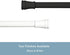 Kenney Rogers No Tools Tension Window Curtain Rod, 48-84, White
