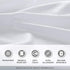 Intelligent Design Microfiber Bed Sheet Set Wrinkle Resistant, Soft Sheets with 12" Pocket, Modern, All Season, Cozy Bedding-Set, Matching Pillow Case, Twin, Yellow Chveron, 3 Piece