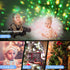Elecstars Night Lights, Rechargeable Star Projector with Remote Control and Timer Auto Off Design, Rotating Projection Lighting Lamp, Room Decor. (White)€¦