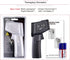 Kaemeasu Digital Infrared Thermometer -58„‰-1022„‰ (-50„ƒ to 550„ƒ) High Precision Handheld Non-Contact Electronic Thermometer Pyrometer IR Laser Point Gun KM-550
