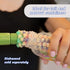Scrub Daddy, Scrub Daisy Dishwand Replacement Head - The Hyacinth Bottle & Glass Scrubber, Non-toxic , Deep Cleaning, Versatile, Flexible, Scratch Free, Dishwasher Safe, Stain & Odor Resistant, 1pc