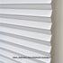 Achim Home Furnishings 123CO36B24 Cordless 1-2-3, 36" x 75", Black Vinyl Room Darkening Pleated Window Shade