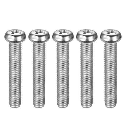 Wall Mounting Screws for Samsung TV - M8 x 45mm with Pitch 1.25mm Solid Screw Bolts for Samsung TV Wall Mounting, TV Mounting Bolts Work with Samsung 7 and 8 Series 49" 55” 65” 75" TV, 5PCS