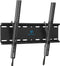 PERLESMITH Tilting TV Wall Mount Bracket Low Profile for Most 23-55 inch LED LCD OLED, Plasma Flat Screen TVs with VESA 400x400mm Weight up to 115lbs