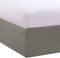 Levinsohn Bed Maker's Tailored Wrap-Around Bedskirt Never Lift Your Mattress Classic 14? Drop Length Pleated Styling, Twin, Soft Silver