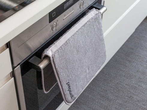 Prepara Gray, Drydock Dish Drying Mat, Extra Large