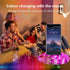 Led Lights for Bedroom, L8star 50ft Rgb Led Strip Lights with Bluetooth and Remote Control Sync to Music