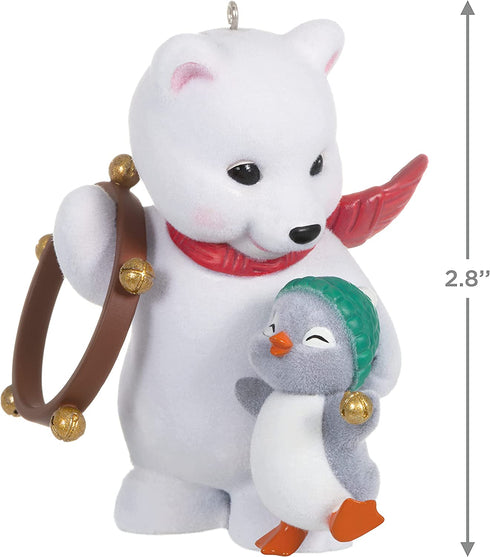 Hallmark Keepsake Christmas Ornament 2021, Snowball and Tuxedo Jingle Bell Pals