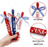 July 4th Patriotic Mini Rolling Pins Independence Day Decoration USA Brave Liberty Farmhouse Decorations Veterans Day Tiered Tray Decor Set of 3
