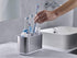 Joseph Joseph 70551 Bathroom Essentials 2-Piece Sink Accessories Set, Presto Soap Dispenser and Large EasyStore Toothbrush Caddy, Stainless-Steel